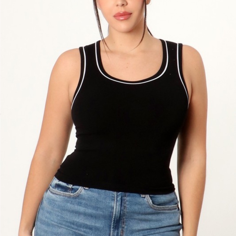 Black Tank Top for Women
